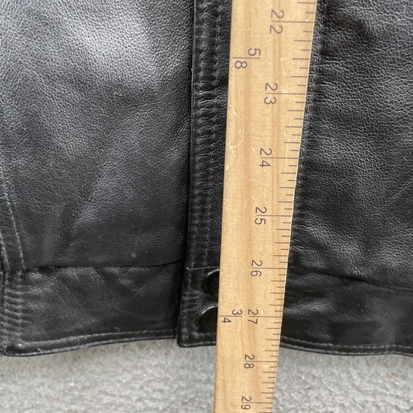 Vintage Northcrest 100% Leather Bomber Jacket Men XL Insulated Flight Streetwear - Picture 5 of 10